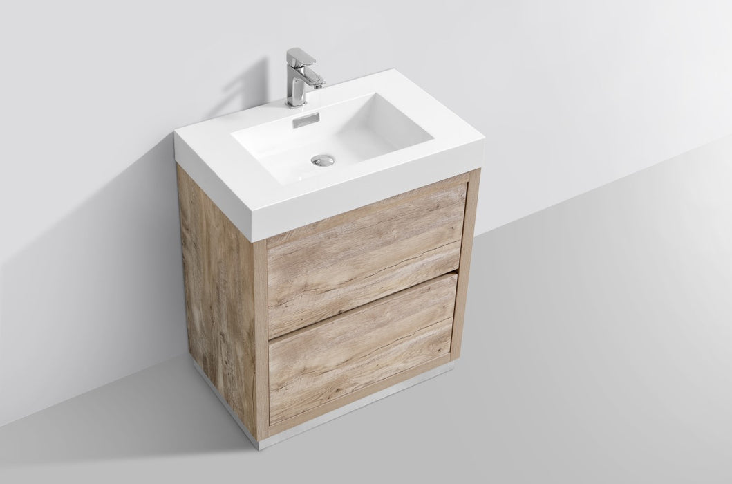 Bliss 30" Freestanding Modern Bathroom Vanity