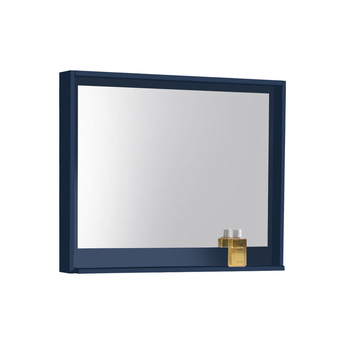 Bosco 36" Framed Mirror with Shelf