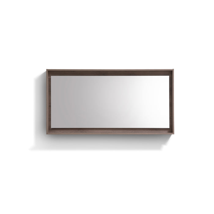 Bosco 80" Framed Mirror with Shelf
