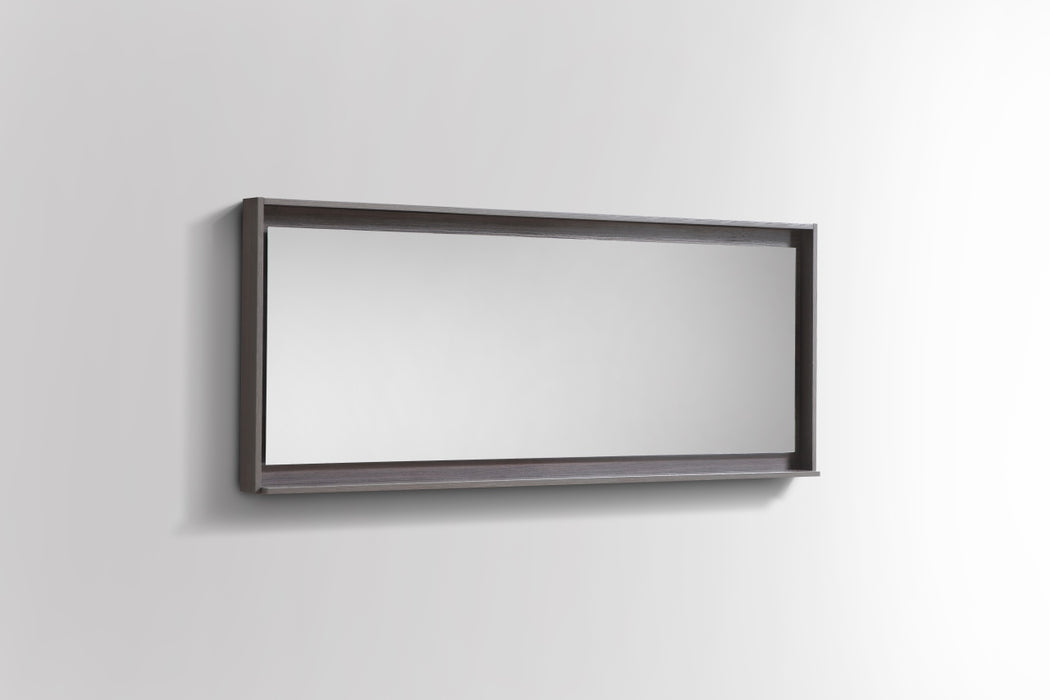 Bosco 60" Framed Mirror with Shelf