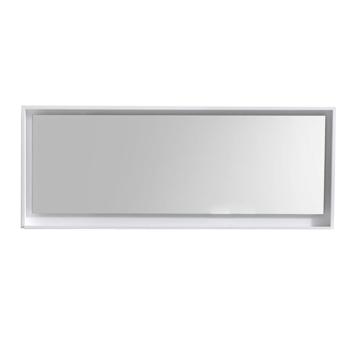 Bosco 70" Framed Mirror with Shelf