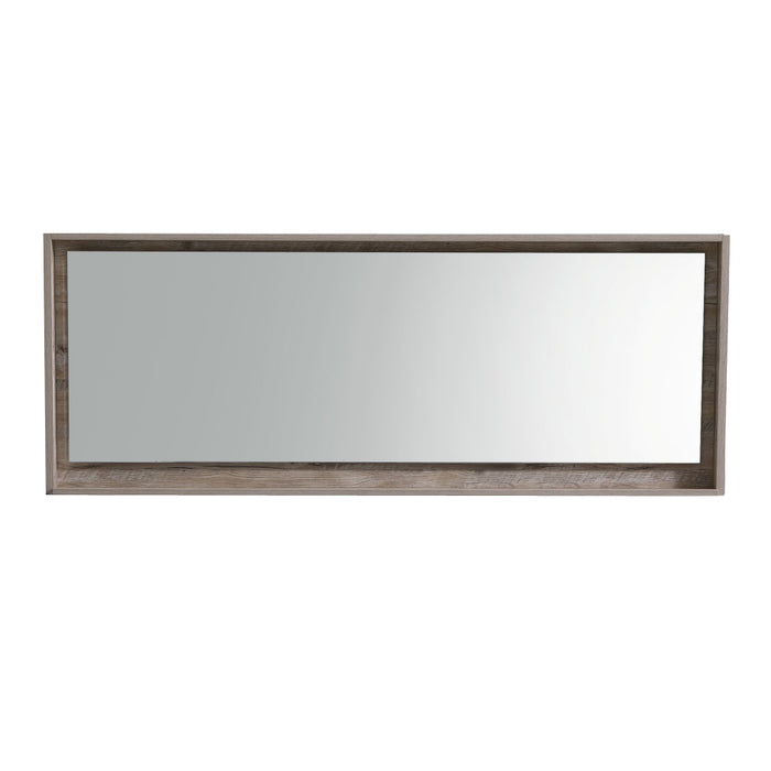 Bosco 70" Framed Mirror with Shelf