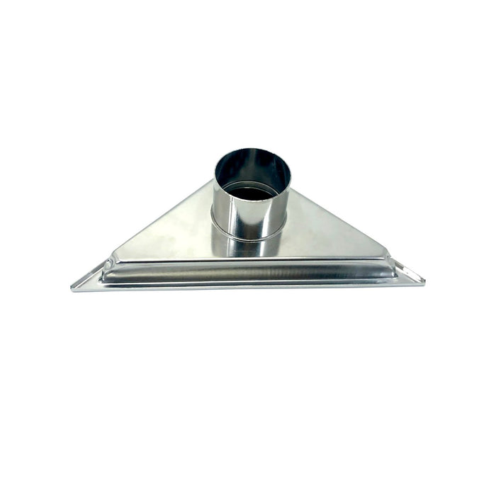 Kube 6.5" Triangle Stainless Steel Pixel Grate