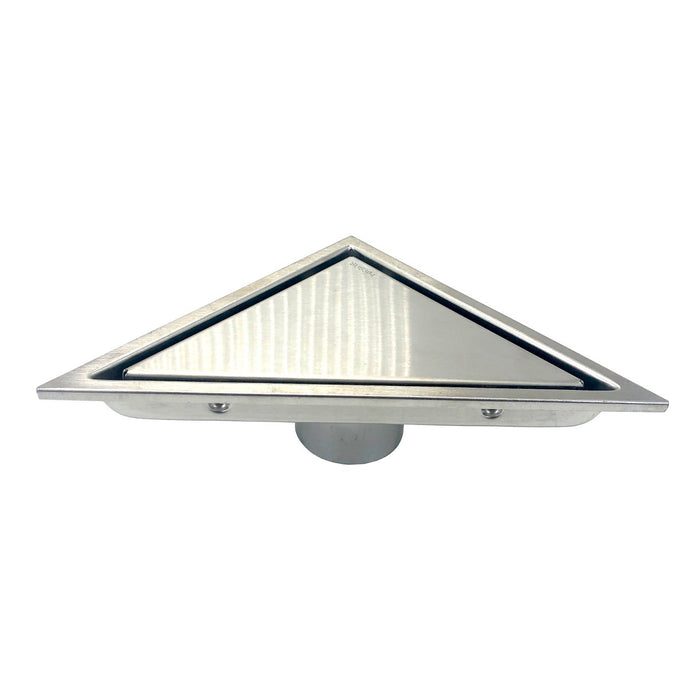 Kube 6.5" Triangle Stainless Steel Tile Grate