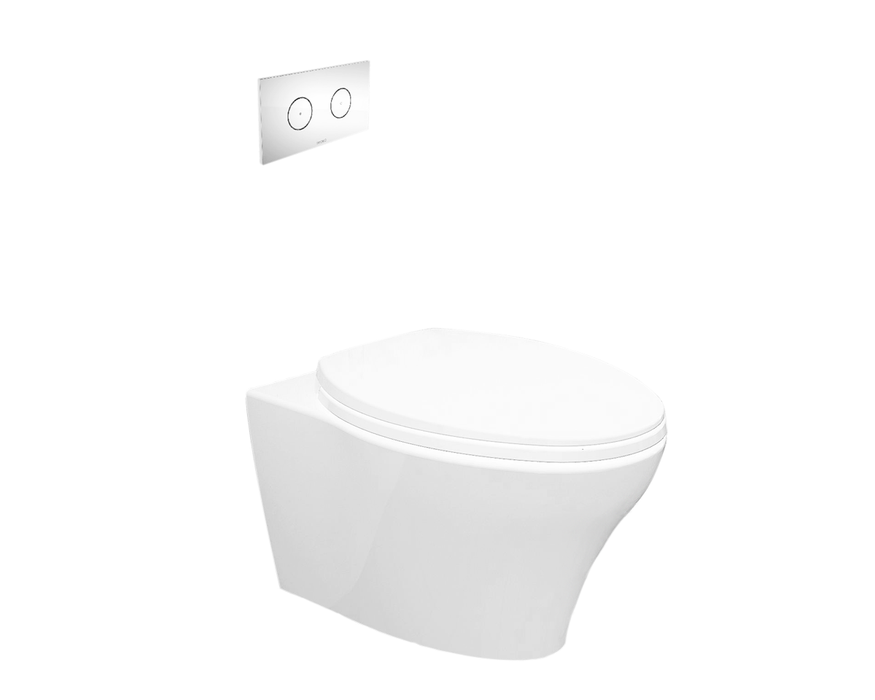 Somerton Invisi™ Series Ii Wall-mount Elongated Toilet