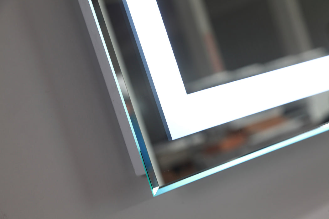 Stripe 28" x 39" LED Bathroom Mirror with Sensor Switch