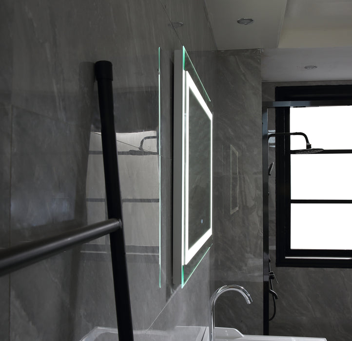 Stripe 28" x 39" LED Bathroom Mirror with Sensor Switch