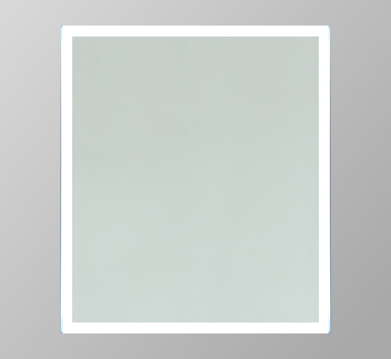 Frame 24" x 27" LED Bathroom Mirror with Touch Sensor