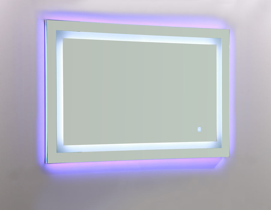 Glow 28" x 43" LED Bathroom Mirror with Touch Sensor