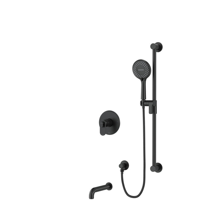 Riobel Arca 2-Way System with Spout and Hand Shower Rail
