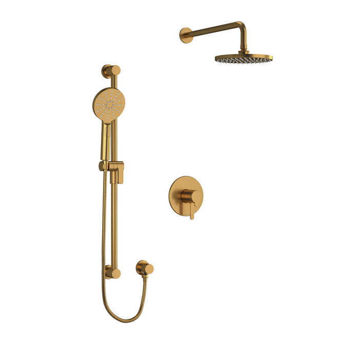 Riobel Nibi 2-Way Shower System with Hand Shower and Shower Head