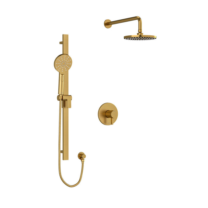 Riobel Paradox 2-Way Shower System with Hand Shower and Shower Head