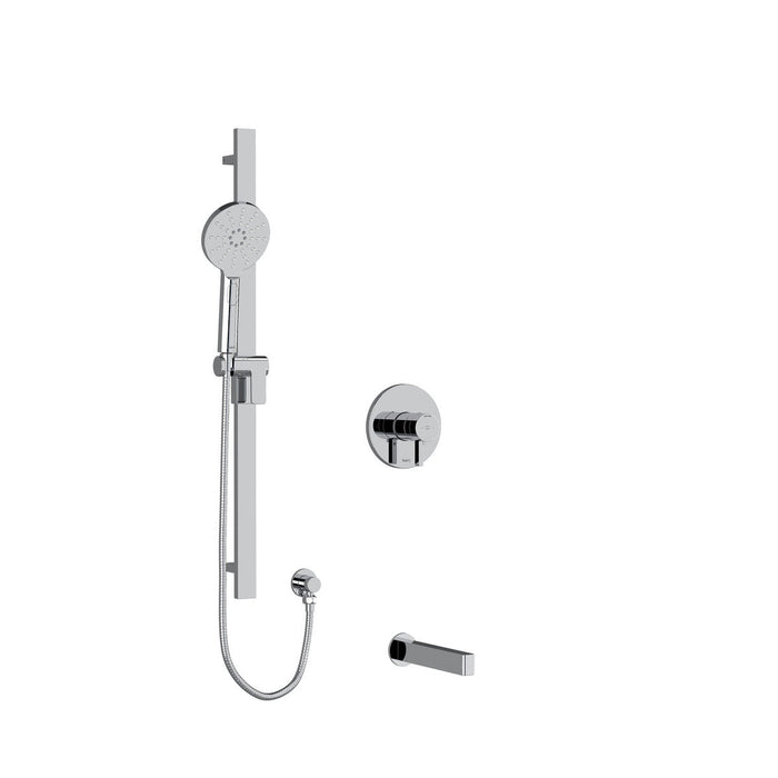 Riobel Paradox 2-Way System with Spout and Hand Shower Rail