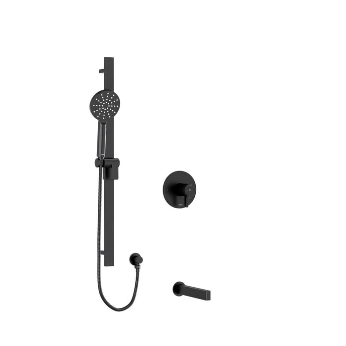 Riobel Paradox 2-Way System with Spout and Hand Shower Rail