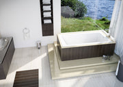 Mella 66" x 34" Drop-In Bathtub