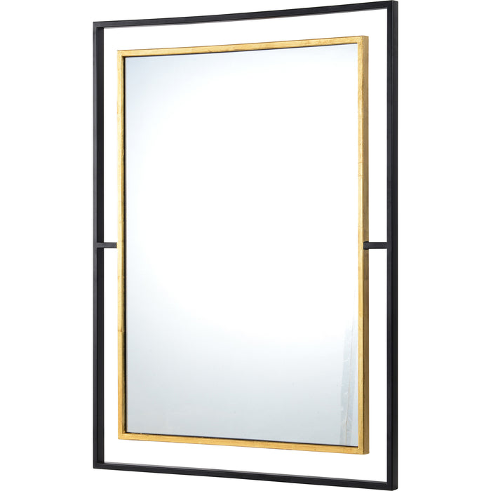Gray 28" x 38" Mirror