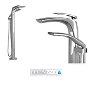 Nuevo Freestanding Tub Filler (Chrome)