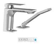 Slik Deck Mount 2 Piece Tub Filler (Chrome)