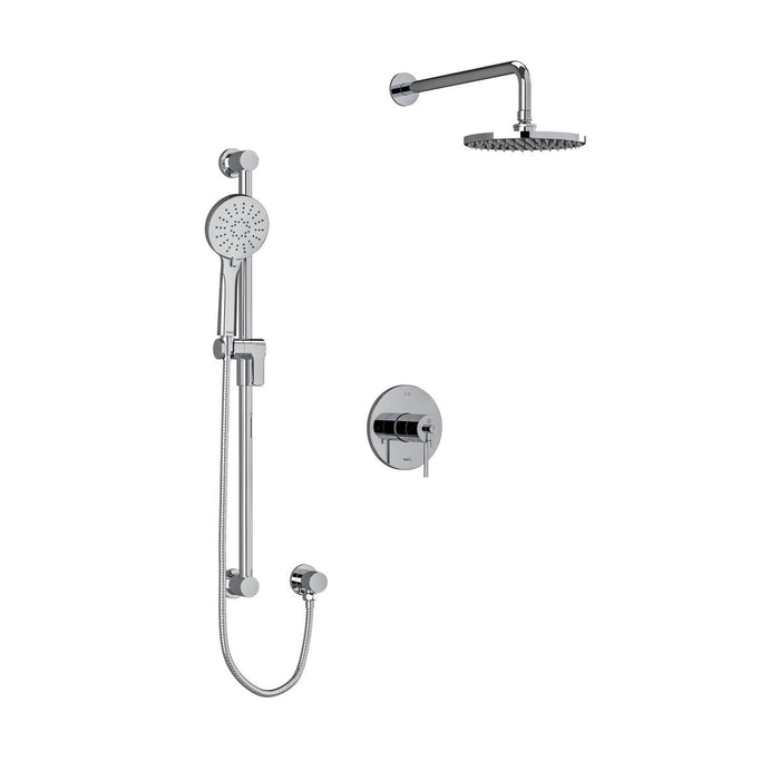 Riobel CS 2-Way Shower System with Hand Shower and Shower Head